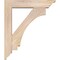 Ekena Millwork Imperial Traditional Smooth Bracket w/ Offset Brace, Douglas Fir, 5 1/2"W x 24"D x 28"H BKT0604X24X28IMP01SDF - alternate 4